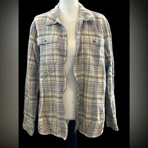 Chaps Plaid Jacket Women Size XXL